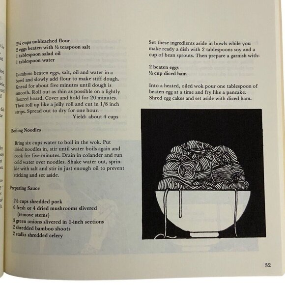 Wokcraft Chinese Cookbook By Charles & Violet Schafer 1972 Paperback Illustrated - Picture 9 of 12